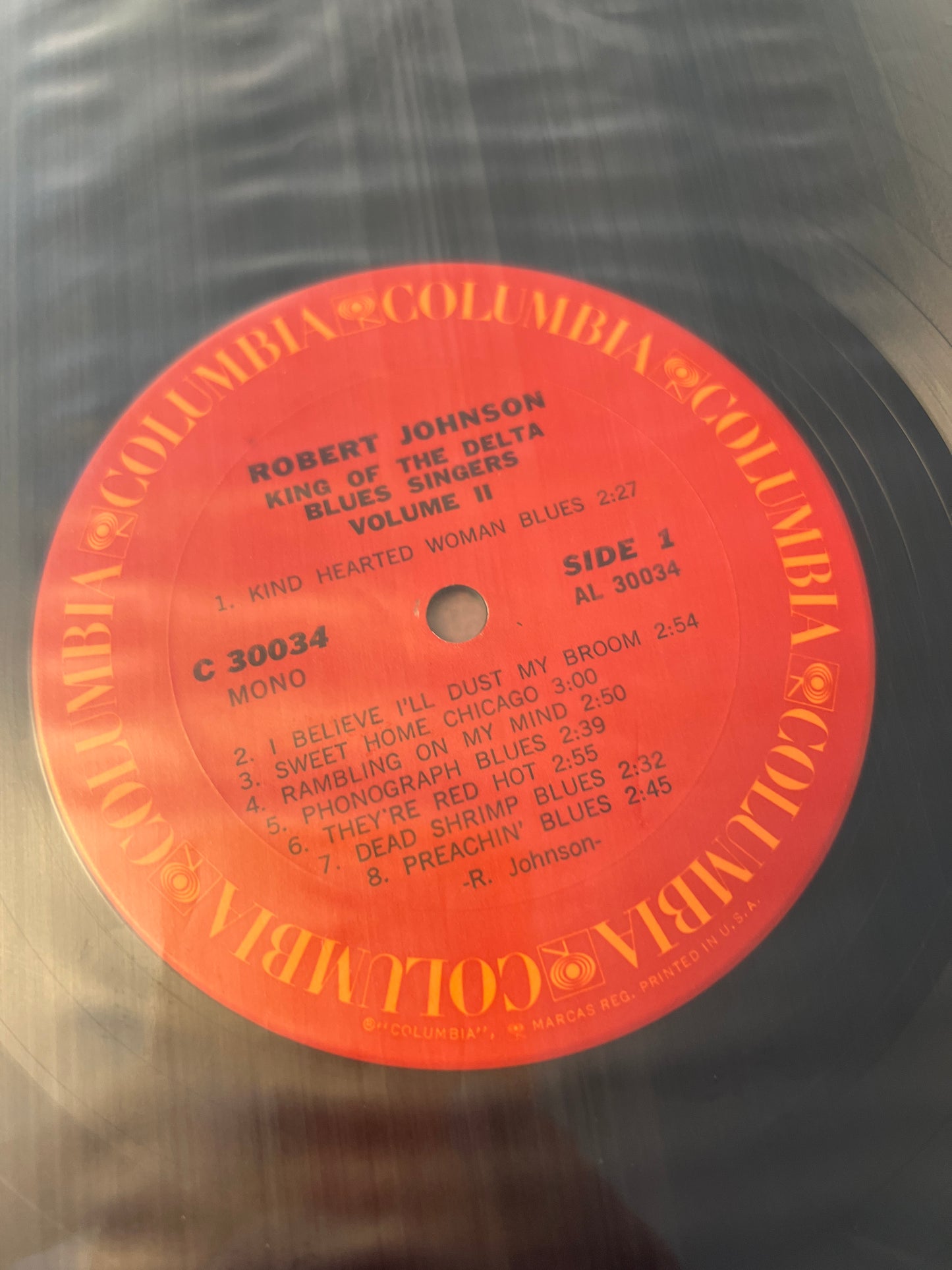 ROBERT JOHNSON - king of the delta blues singers volume II