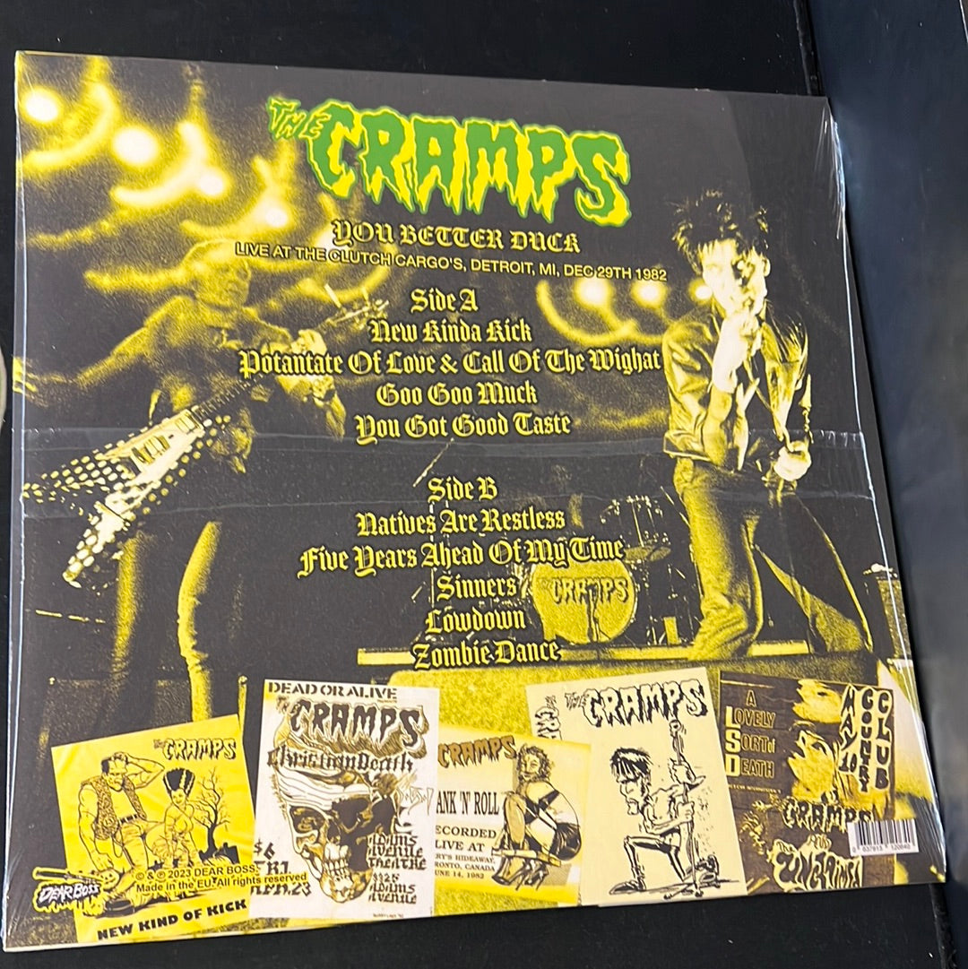 THE CRAMPS - you better duck