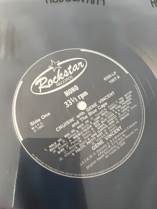 GENE VINCENT - cruisin’ with Gene Vincent & the blue caps
