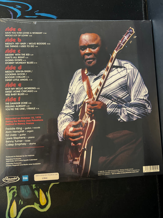 FREDDIE KING - feeling alright: the complete 1975 concert