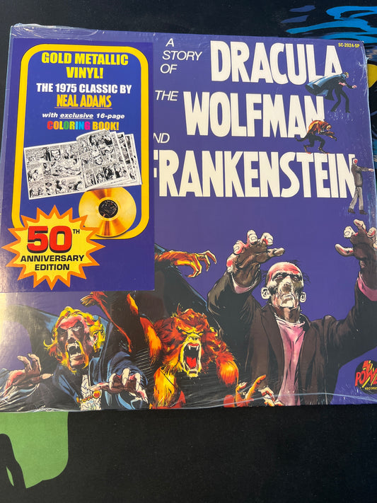 A STORY OF DRACULA, THE WOLFMAN AND FRANKENSTEIN
