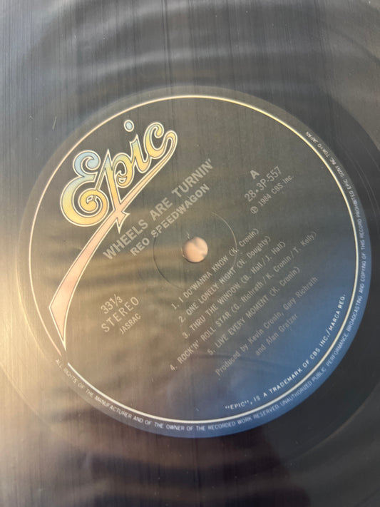 REO SPEEDWAGON - wheels are turnin’