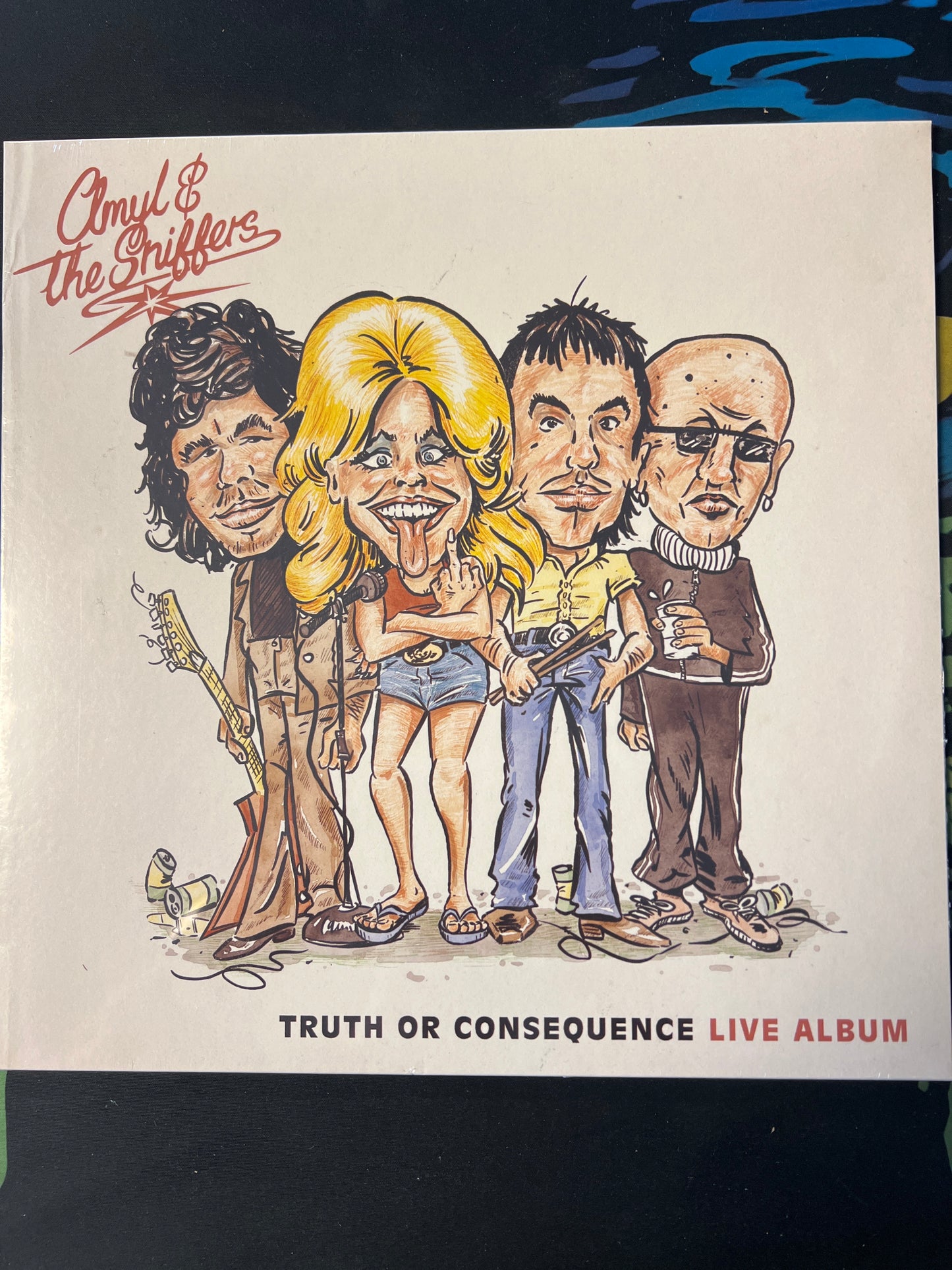 AMYL & THE SNIFFERS - truth of consequence live album