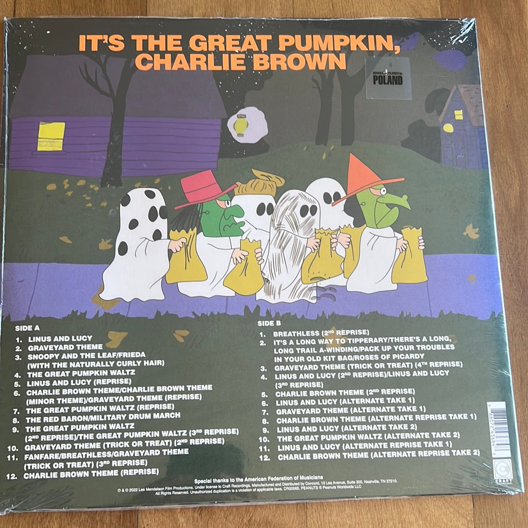 VINCE GUARALDI - it’s the great pumpkin, Charlie Brown