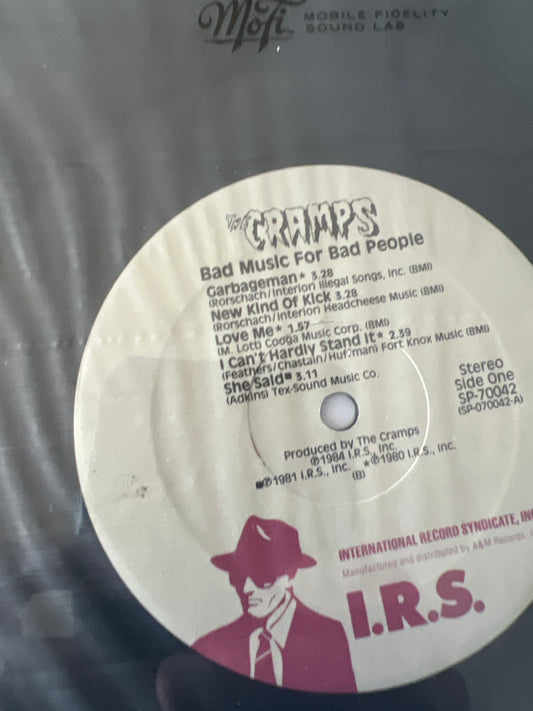 THE CRAMPS - bad music for bad people