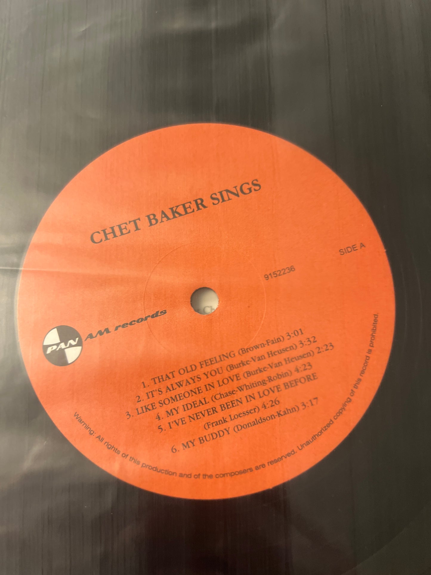 CHET BAKER - Chet Baker Sings