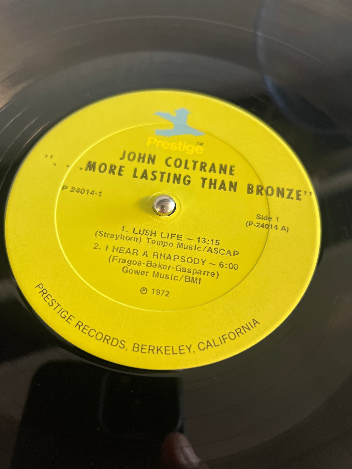 JOHN COLTRANE - …more lasting than bronze