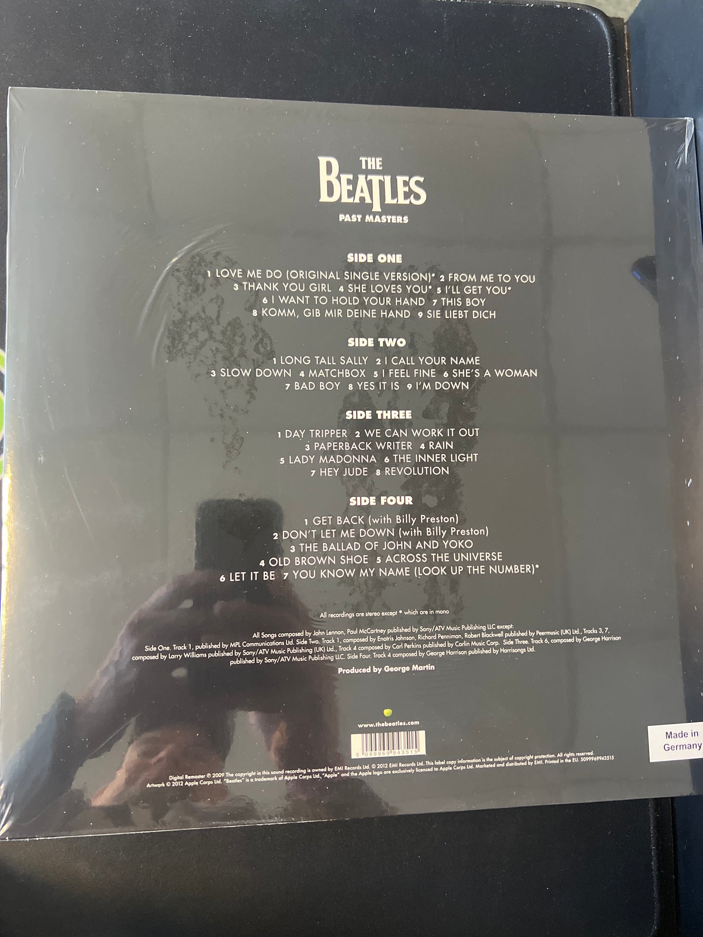 THE BEATLES - past masters