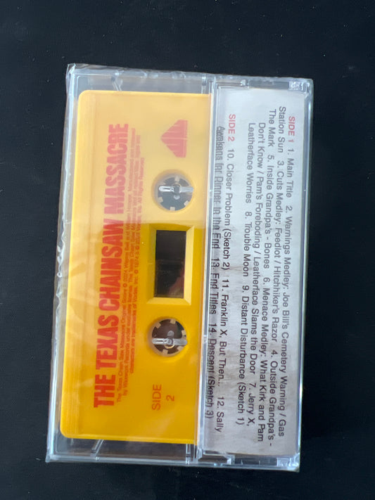 THE TEXAS CHAINSAW MASSACRE - cassette