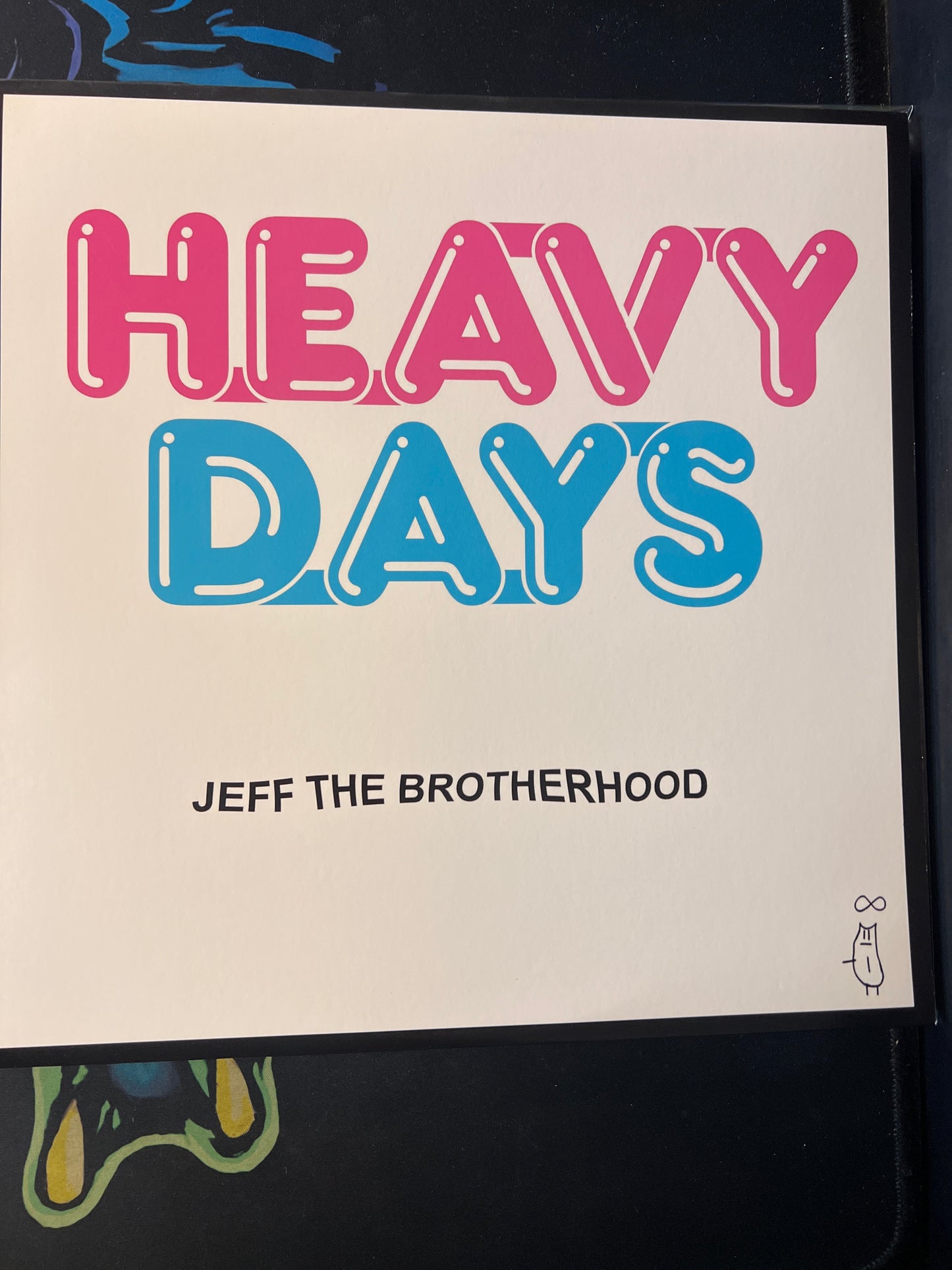 JEFF THE BROTHERHOOD - heavy days (grey/pink split)