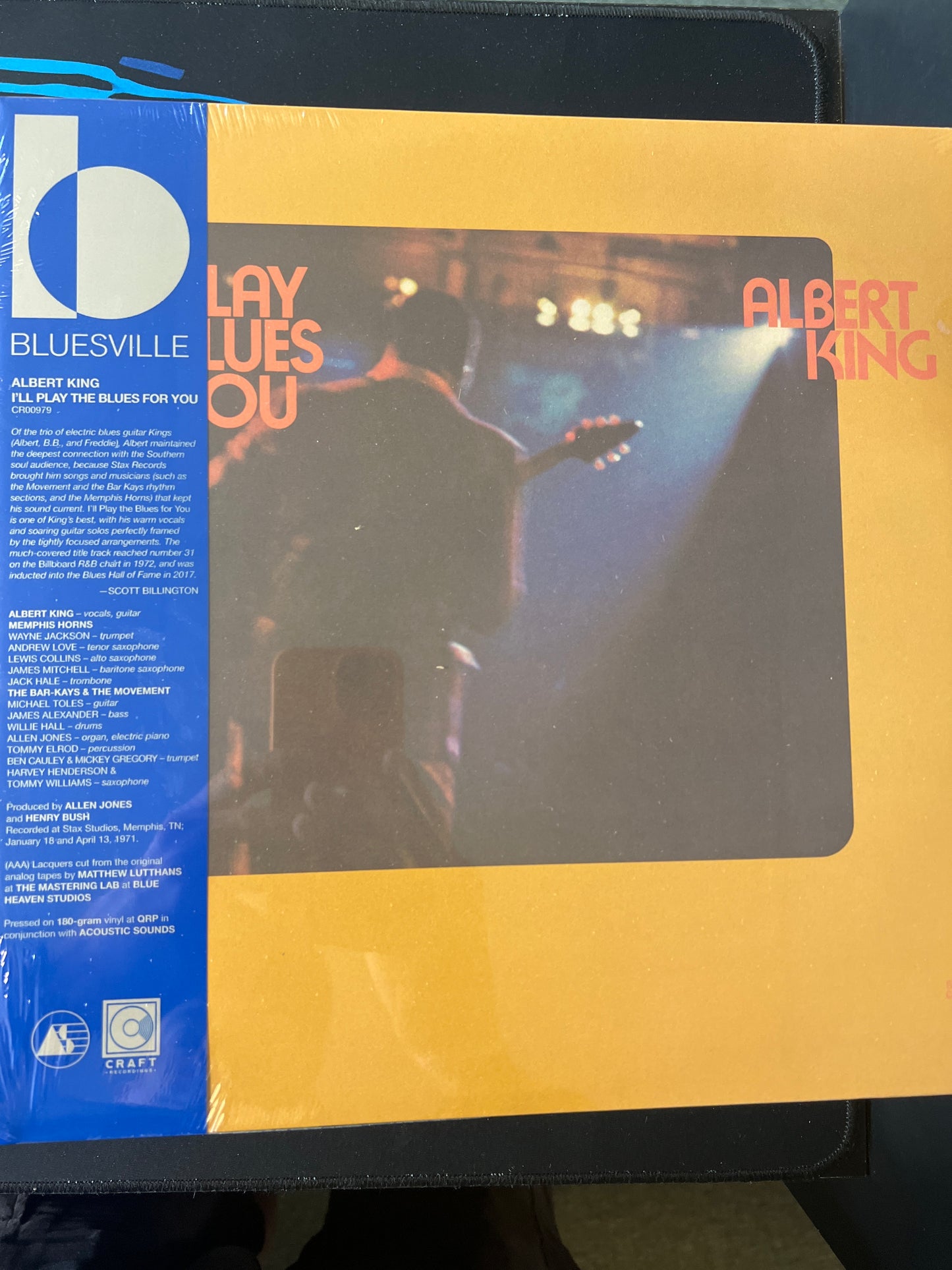 ALBERT KING - I’ll play the blues for you