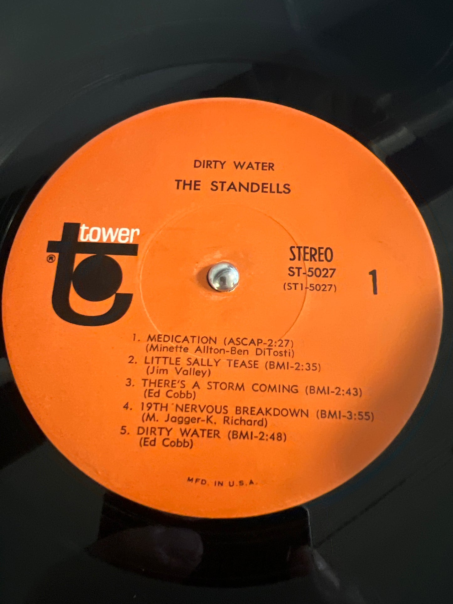 THE STANDELLS - dirty water
