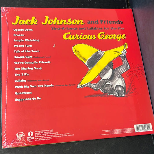 JACK JOHNSON - Sing-a-long and lullabies from Curious George