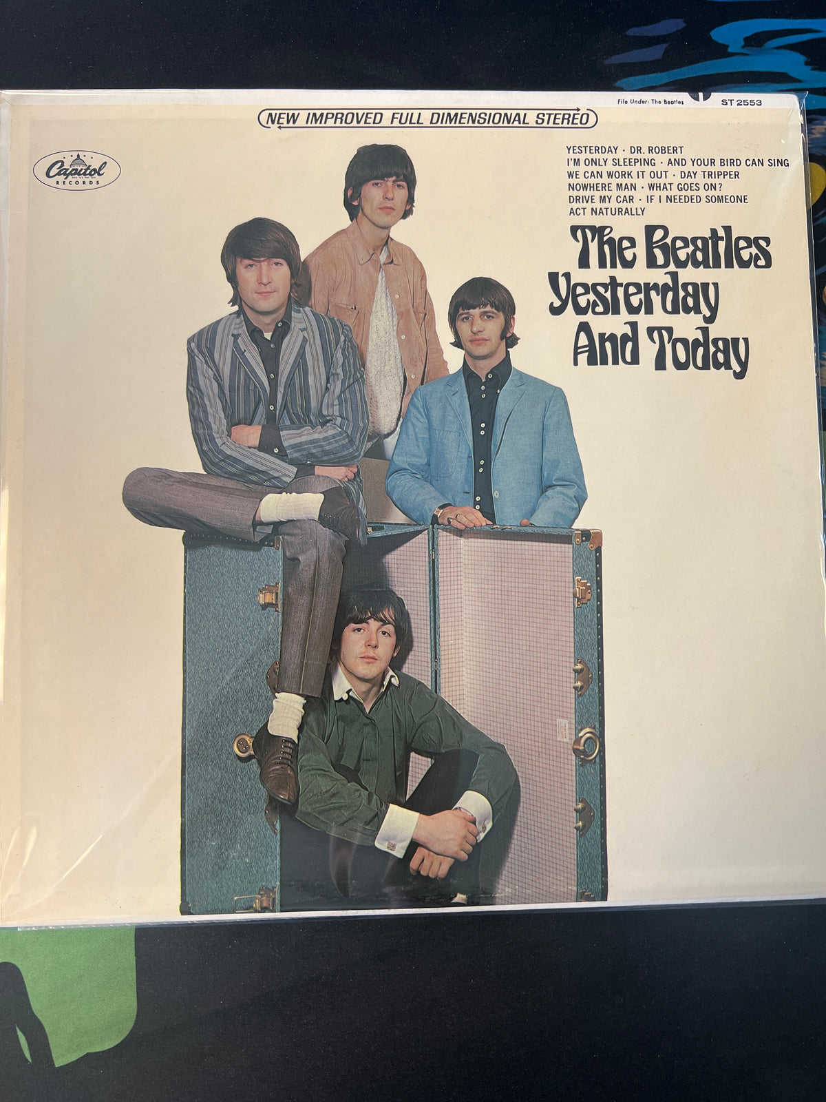THE BEATLES - yesterday and today