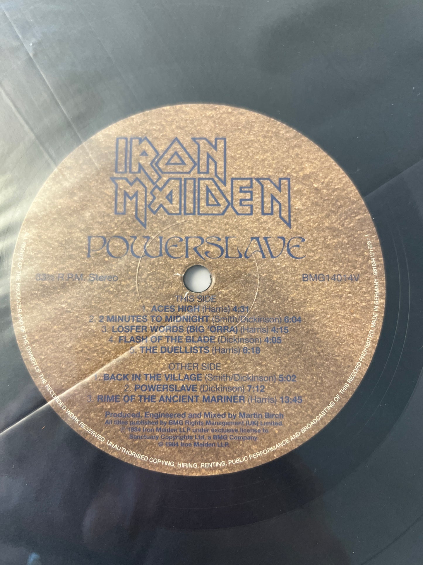 IRON MAIDEN - powerslave