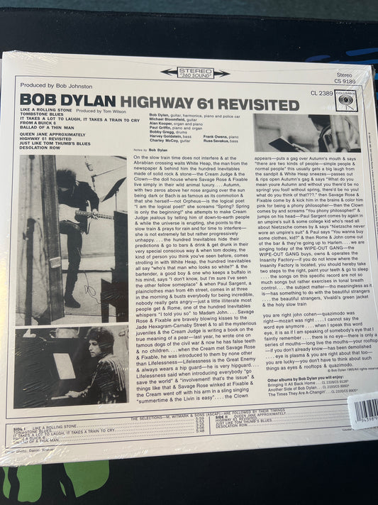 BOB DYLAN - highway 61 revisited