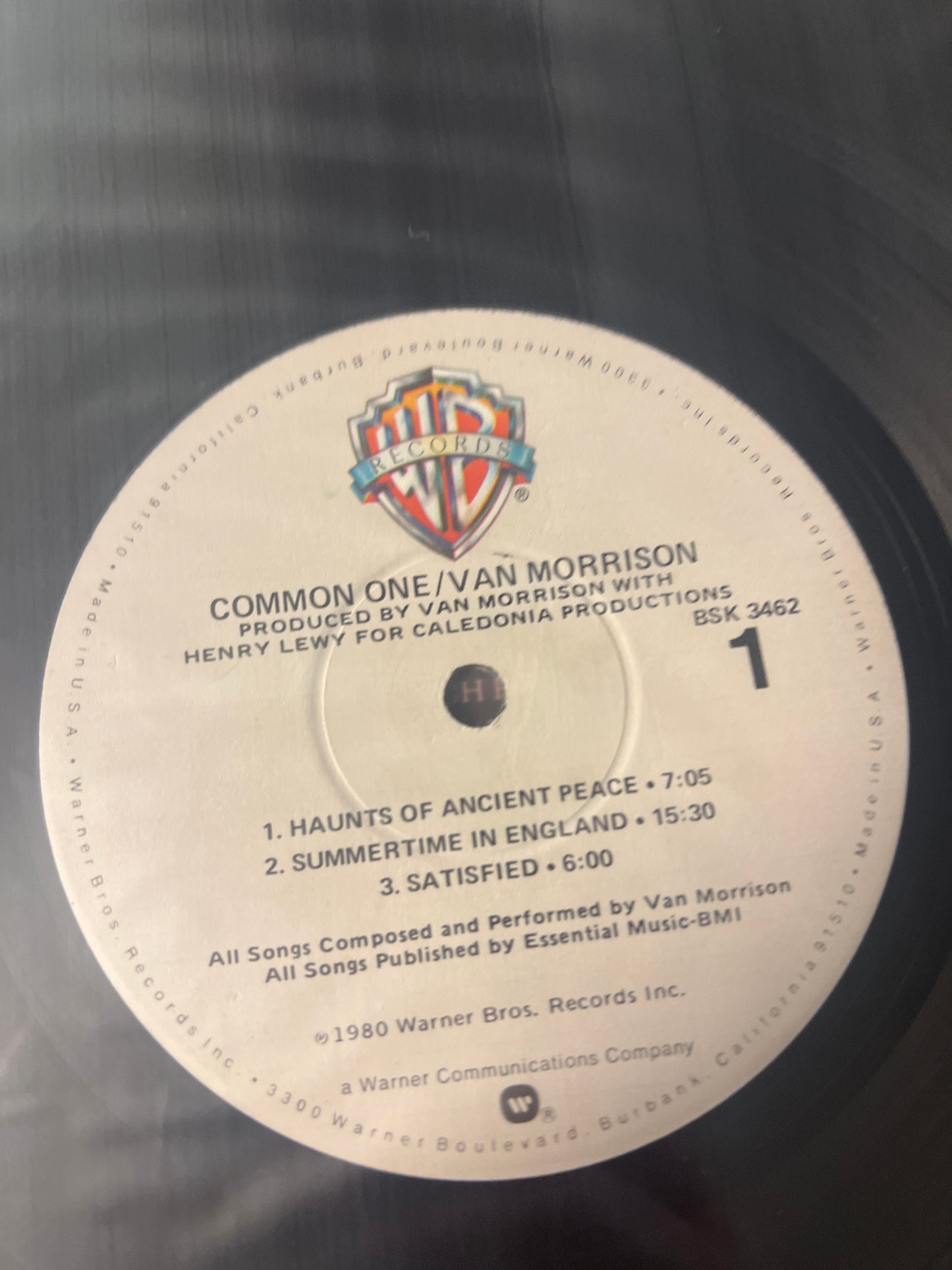 VAN MORRISON - common one