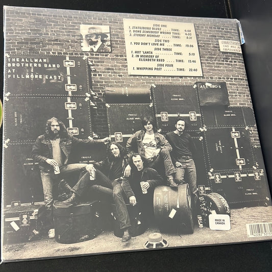 THE ALLMAN BROTHERS - at Fillmore East