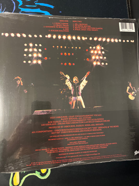 OZZY OSBOURNE - blizzard of Ozz