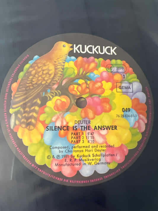 DEUTER - silence is the answer
