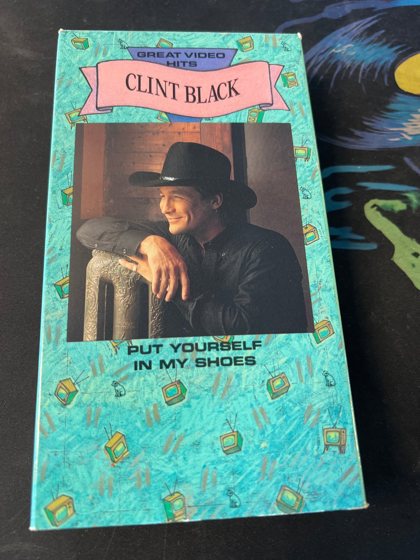 CLINT BLACK - put yourself in my shoes VHS