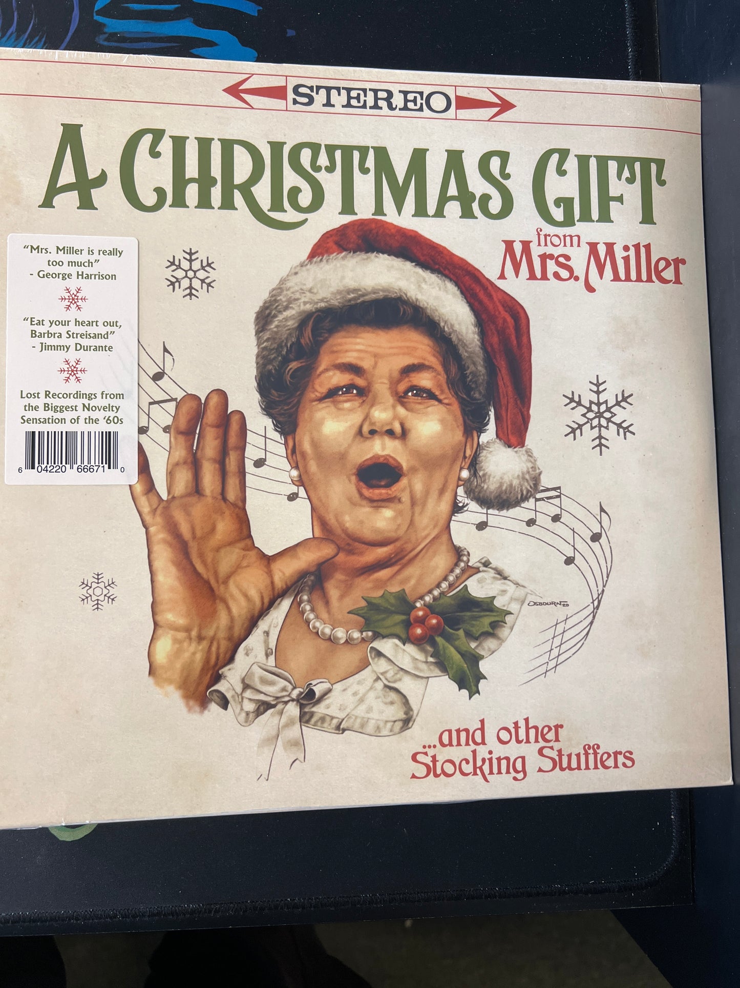 MRS. MILLER - a Christmas gift from Mrs. Miller