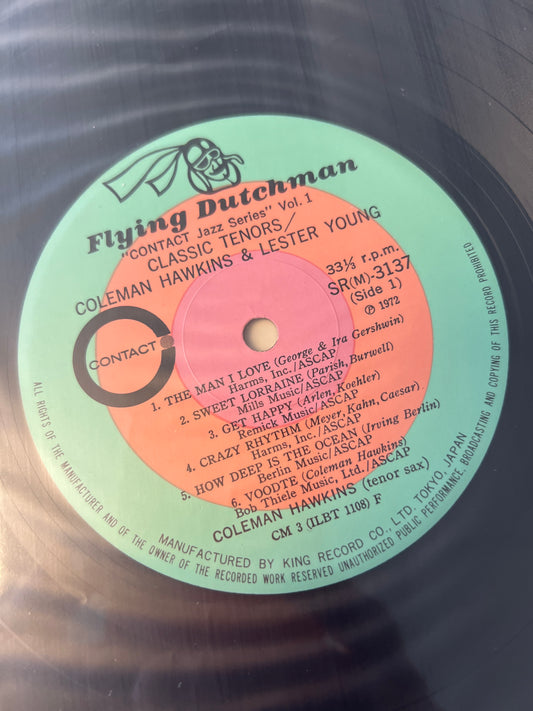 COLEMAN HAWKINS & LESTER YOUNG - Classic Tenors