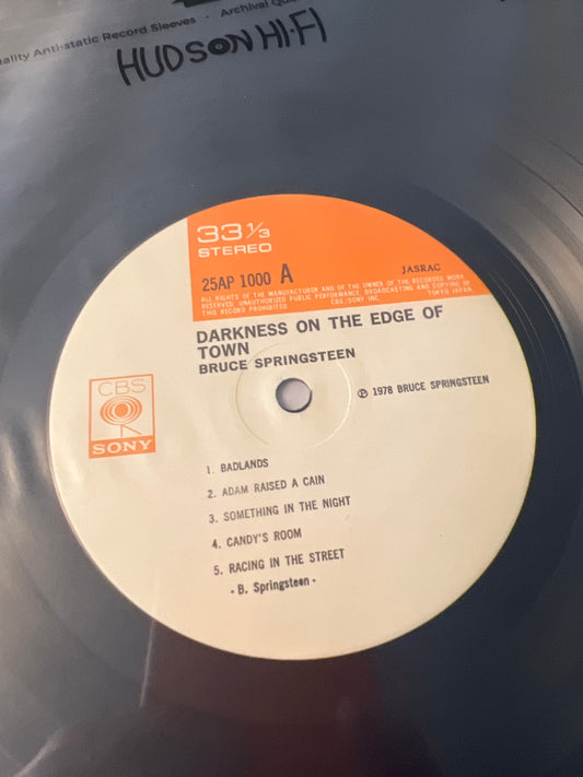 BRUCE SPRINGSTEEN - darkness on the edge of town