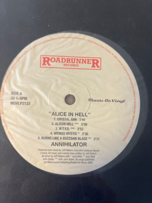 ANNIHILATOR - Alice in he’ll