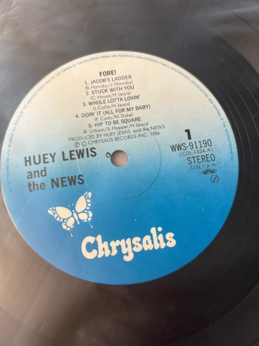 HUEY LEWIS AND THE NEWS - Fore!