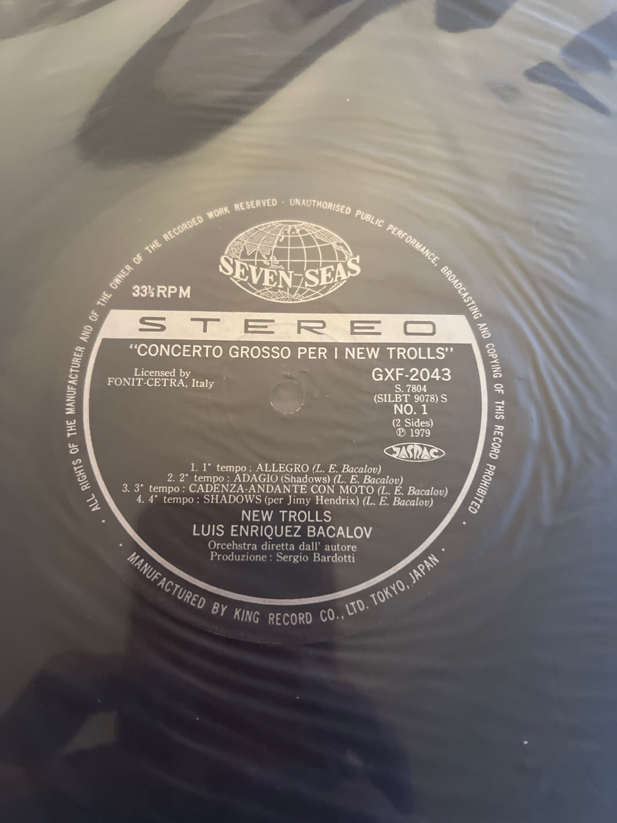NEW TROLLS - concerto grosso per 1 New Trolls