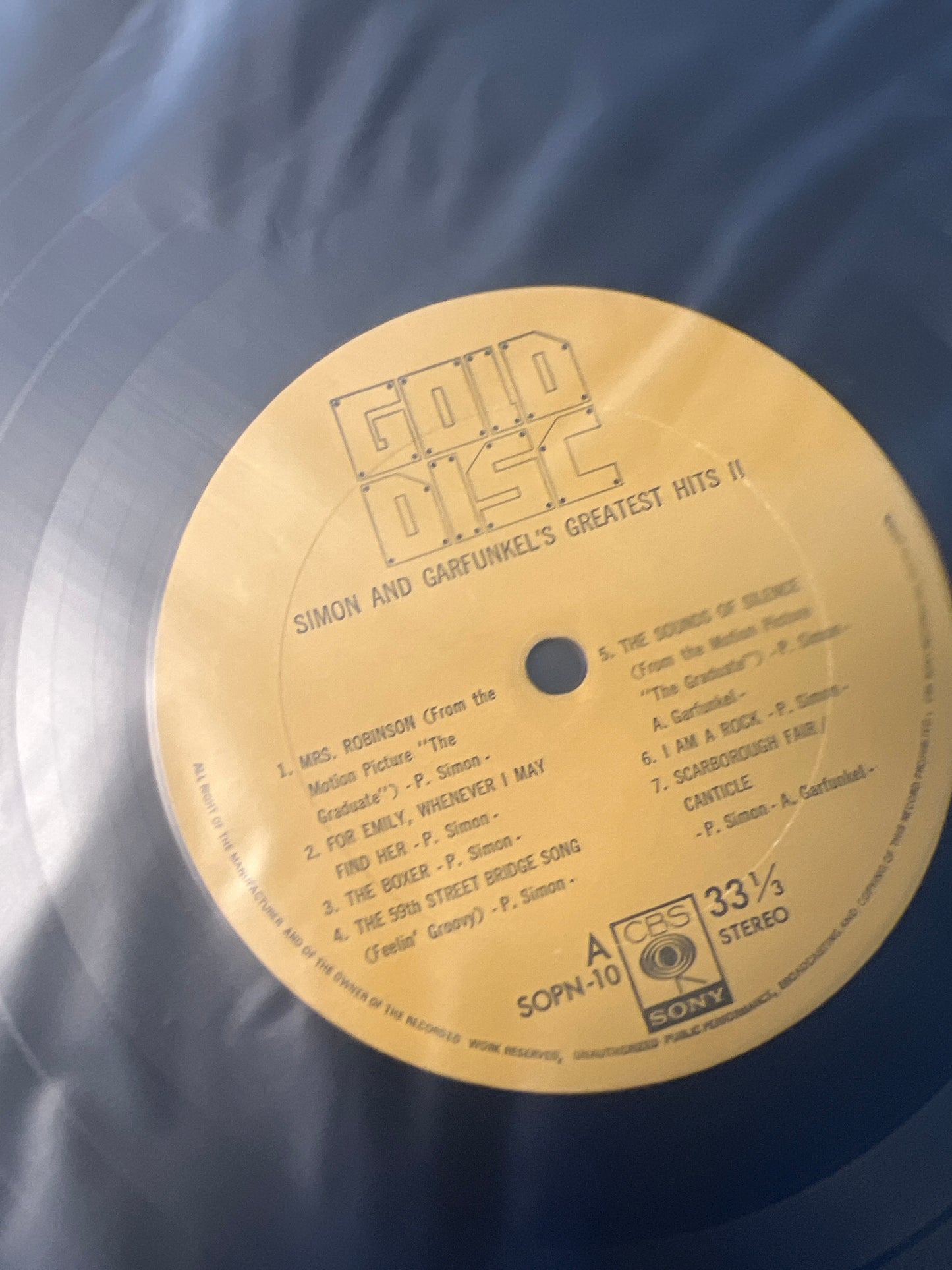 SIMON & GARFUNKEL’S - greatest hits 2