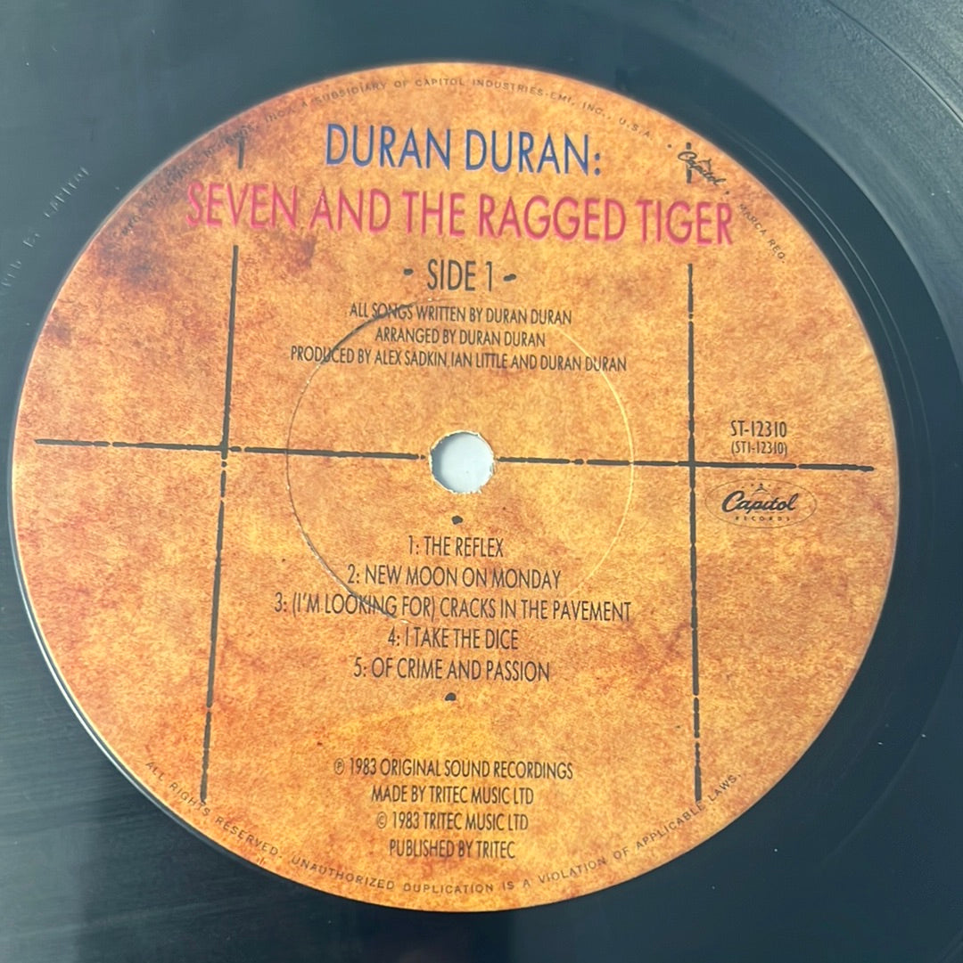 DURAN DURAN - seven and the ragged tiger