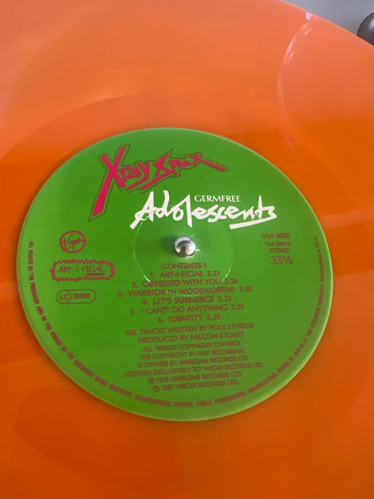 X-RAY SPEX - germfree adolescence