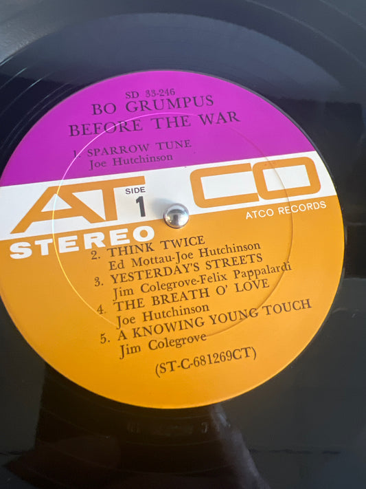 BO GRUMPUS - before the war