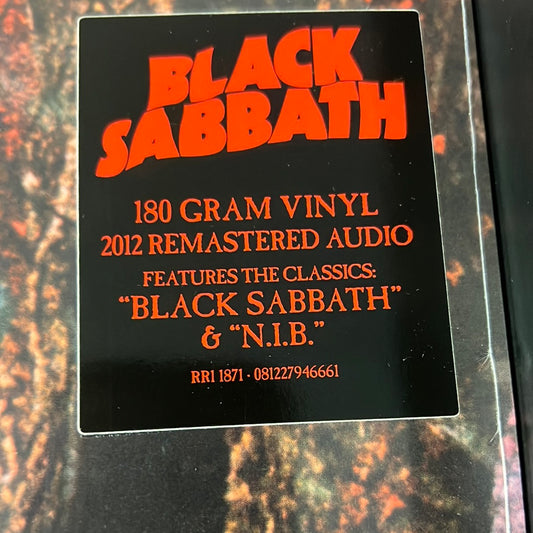 BLACK SABBATH - Black Sabbath