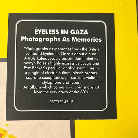 EYELESS IN GAZA - photographs as memories