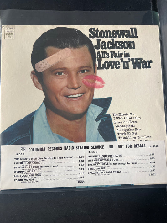 STONEWALL JACKSON - all’s fair in love ‘n’ war