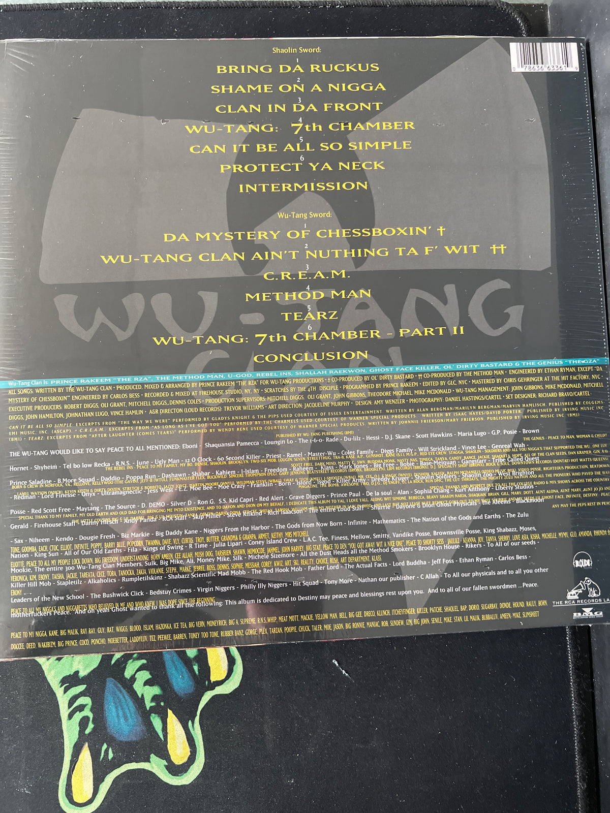 WU-TANG CLAN - enter the wu-tang