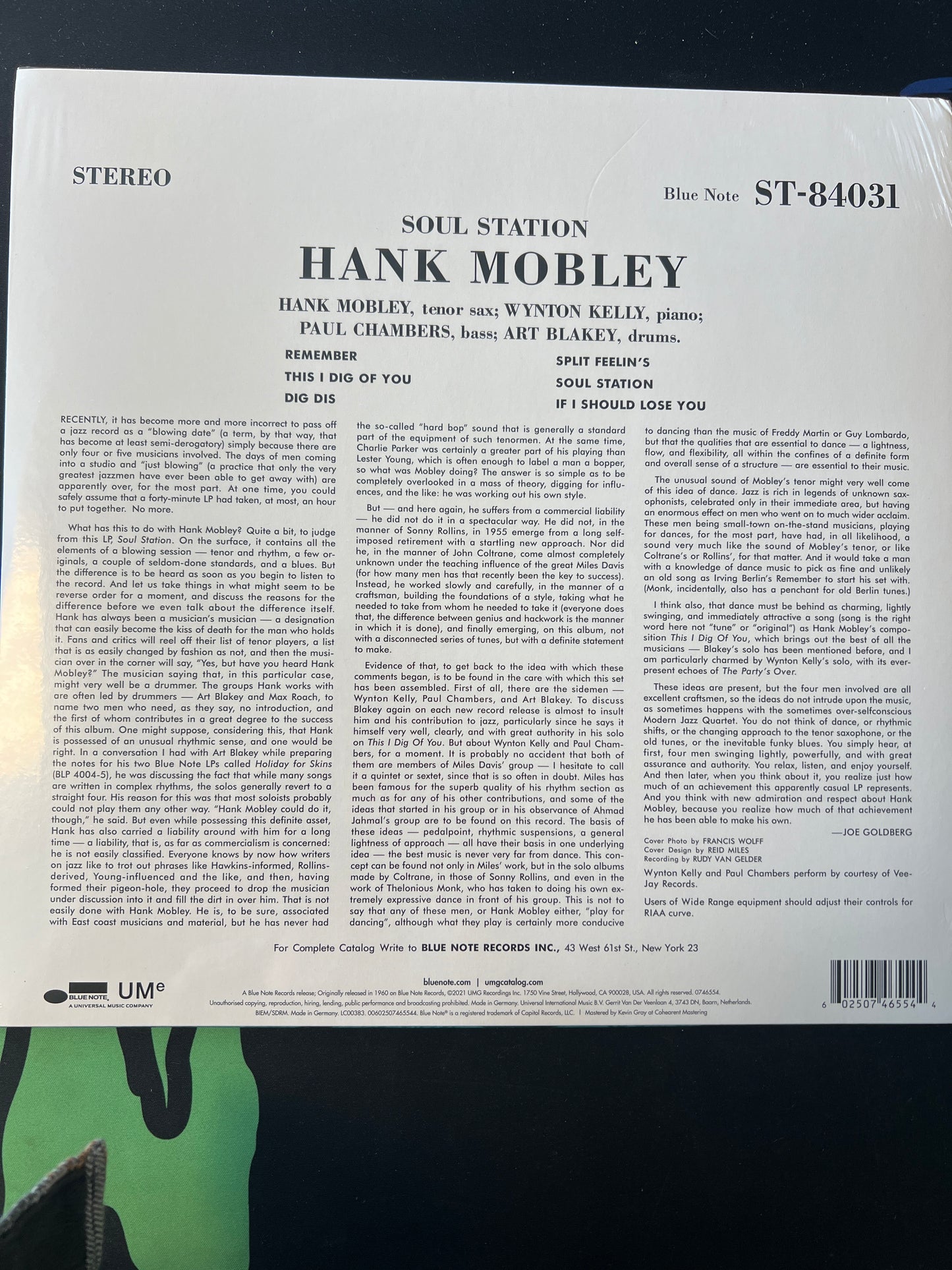 HANK - MOBLEY – SOUL STATION
