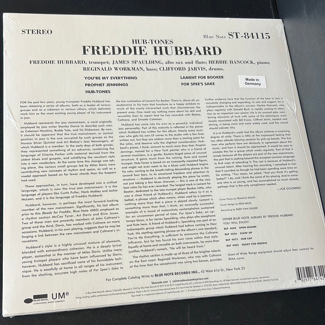 FREDDIE HUBBARD - hub-tones