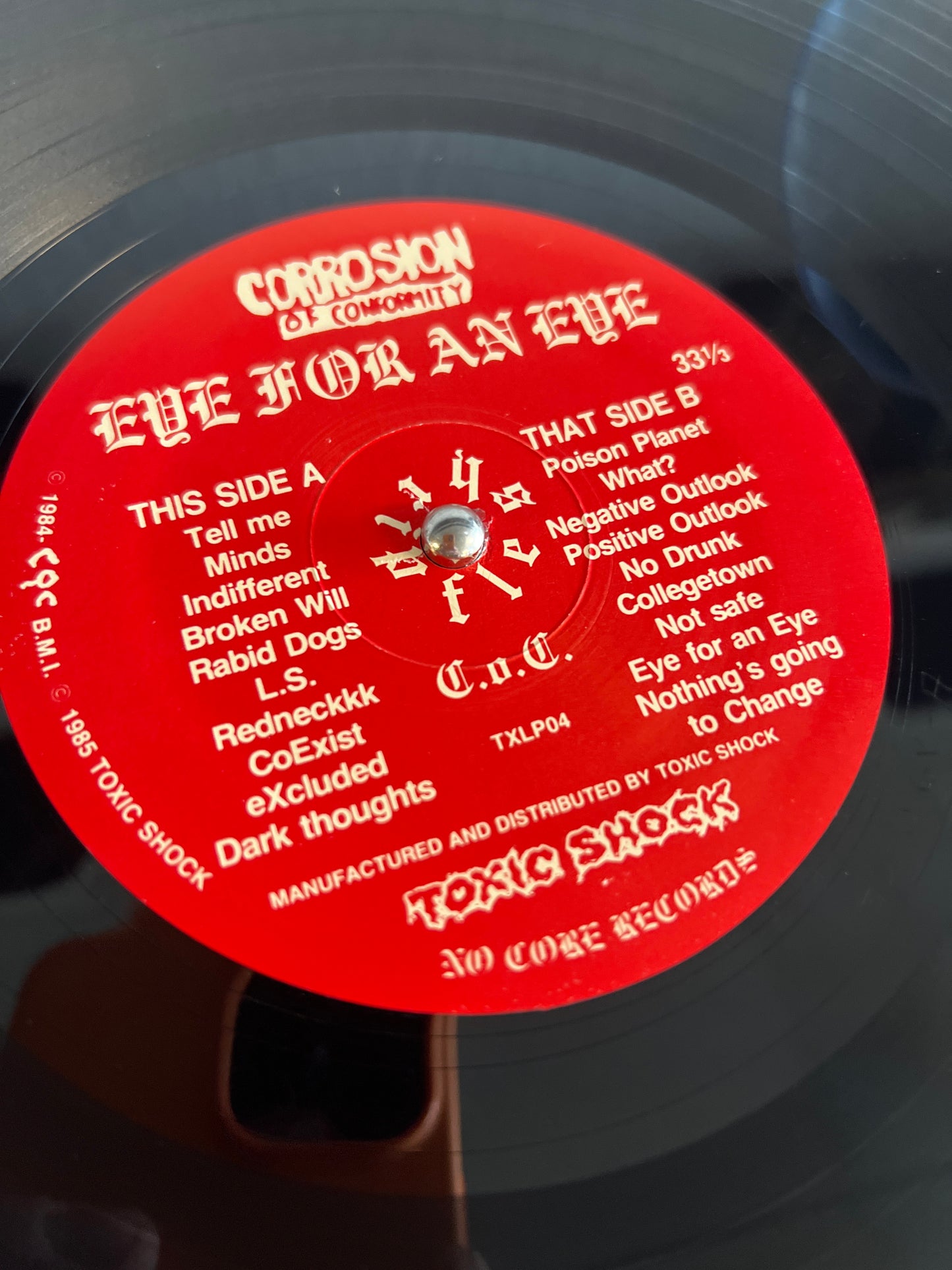 CORROSION OF CONFORMITY - eye for an eye