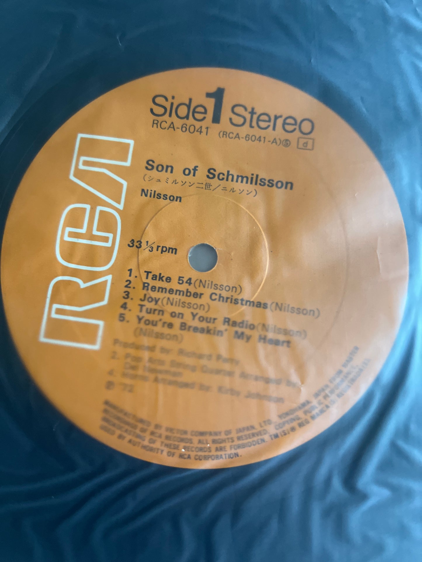 HARRY NILSSON - Son of Schmilsson