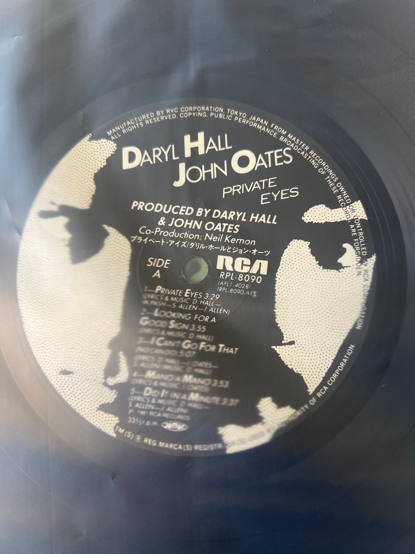 DARYL HALL & JOHN OATES - private eyes