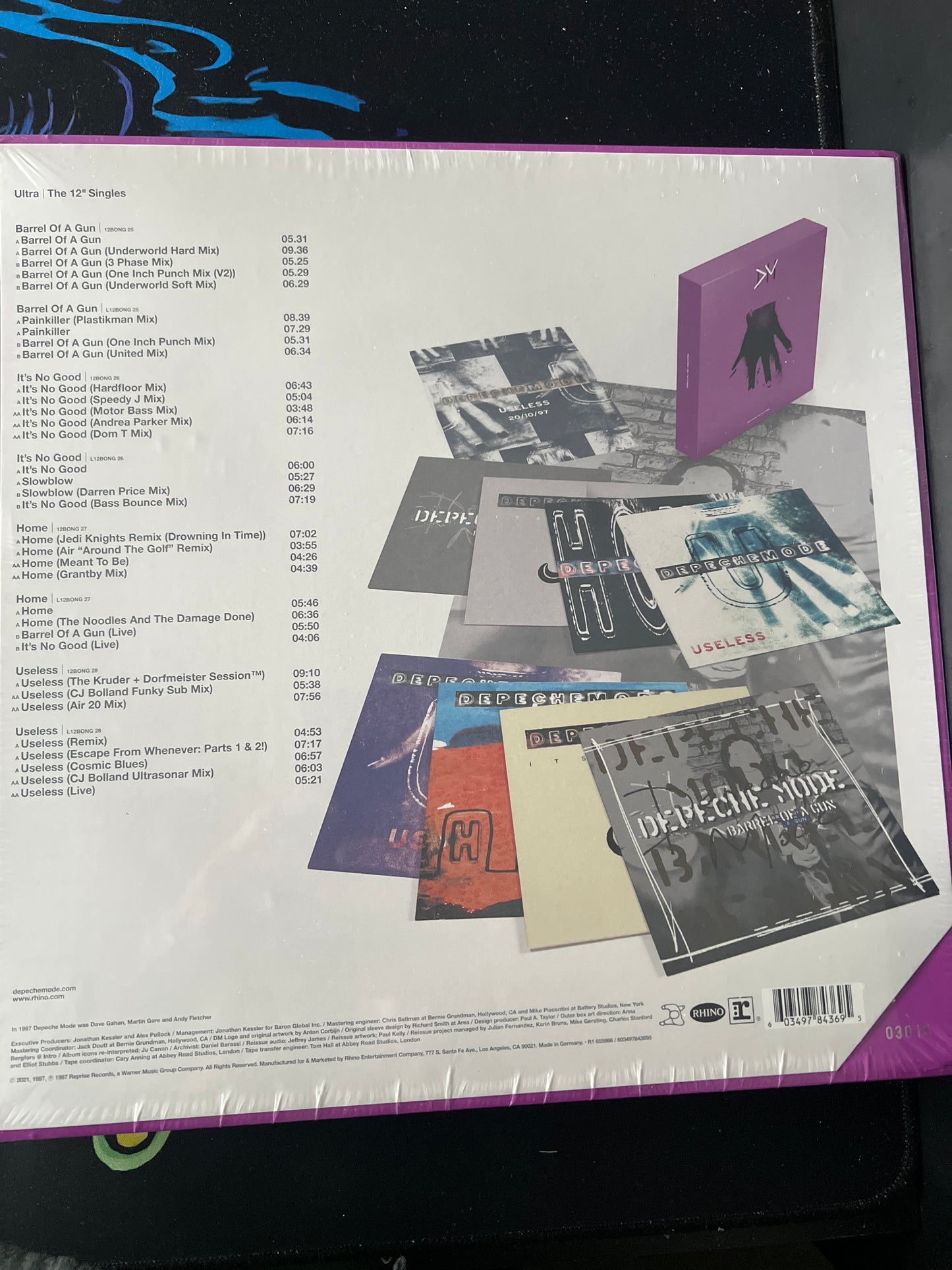 DEPECHE MODE - Ultra 12” singles box set
