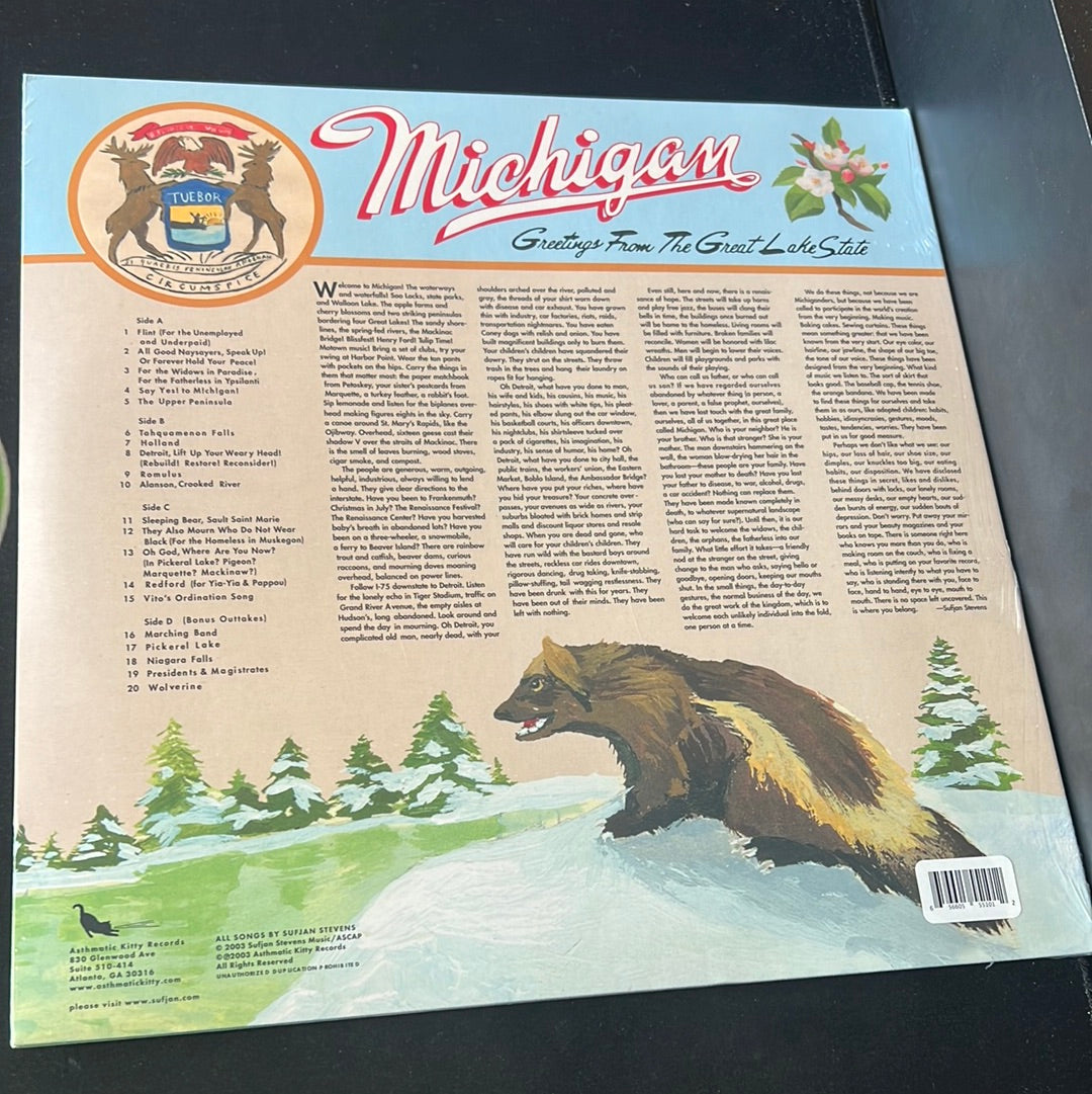 SUFJAN STEVENS - Greetings From Michigan