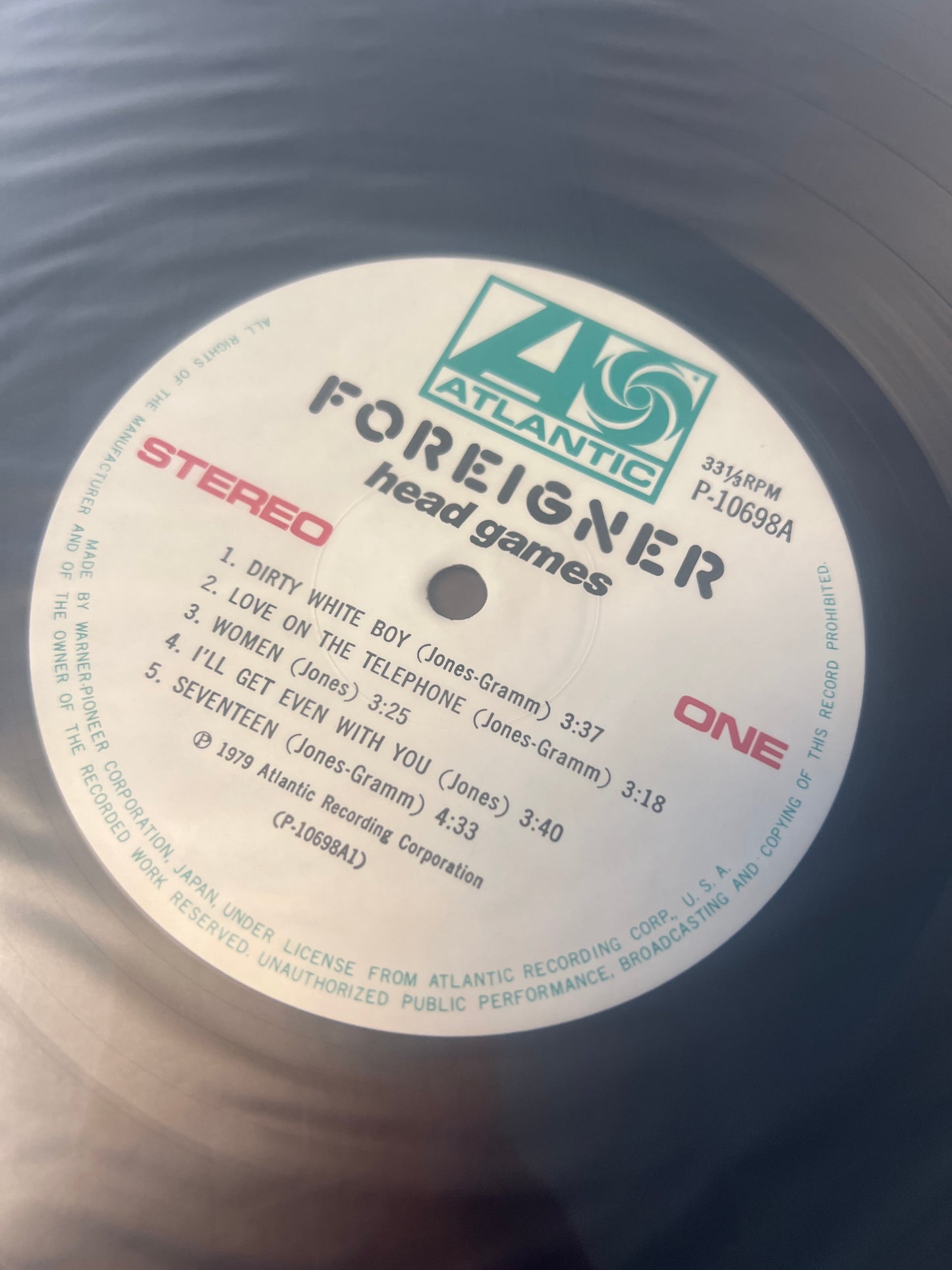 FOREIGNER - head games