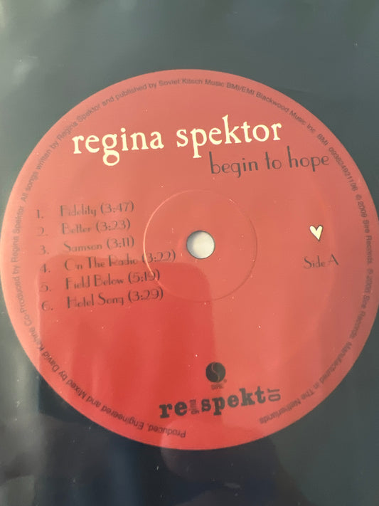 REGINA SPEKTOR - begin to hope