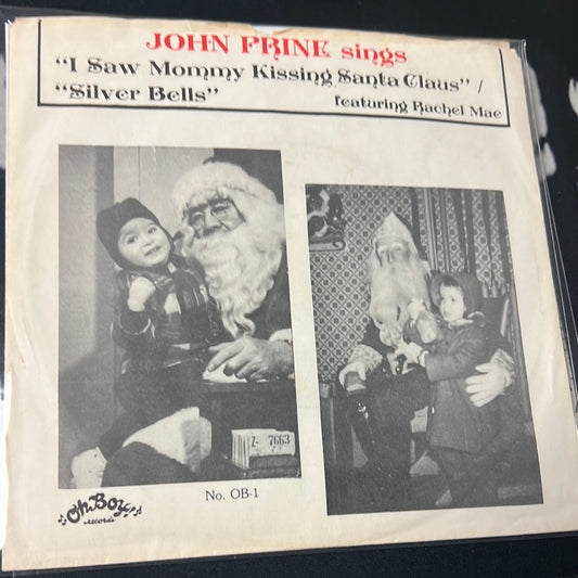 JOHN PRINE - I saw mommy kissing Santa Clause / silver bells