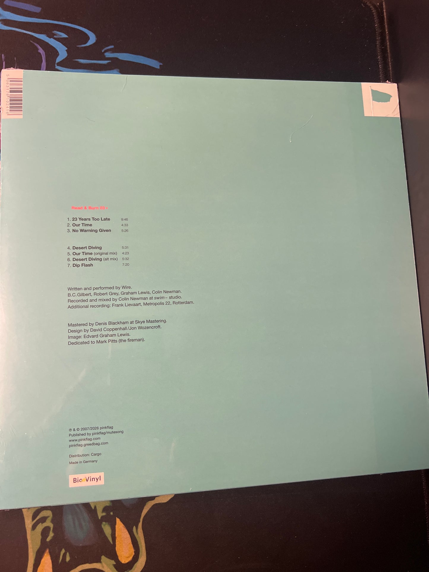WIRE - read & burn